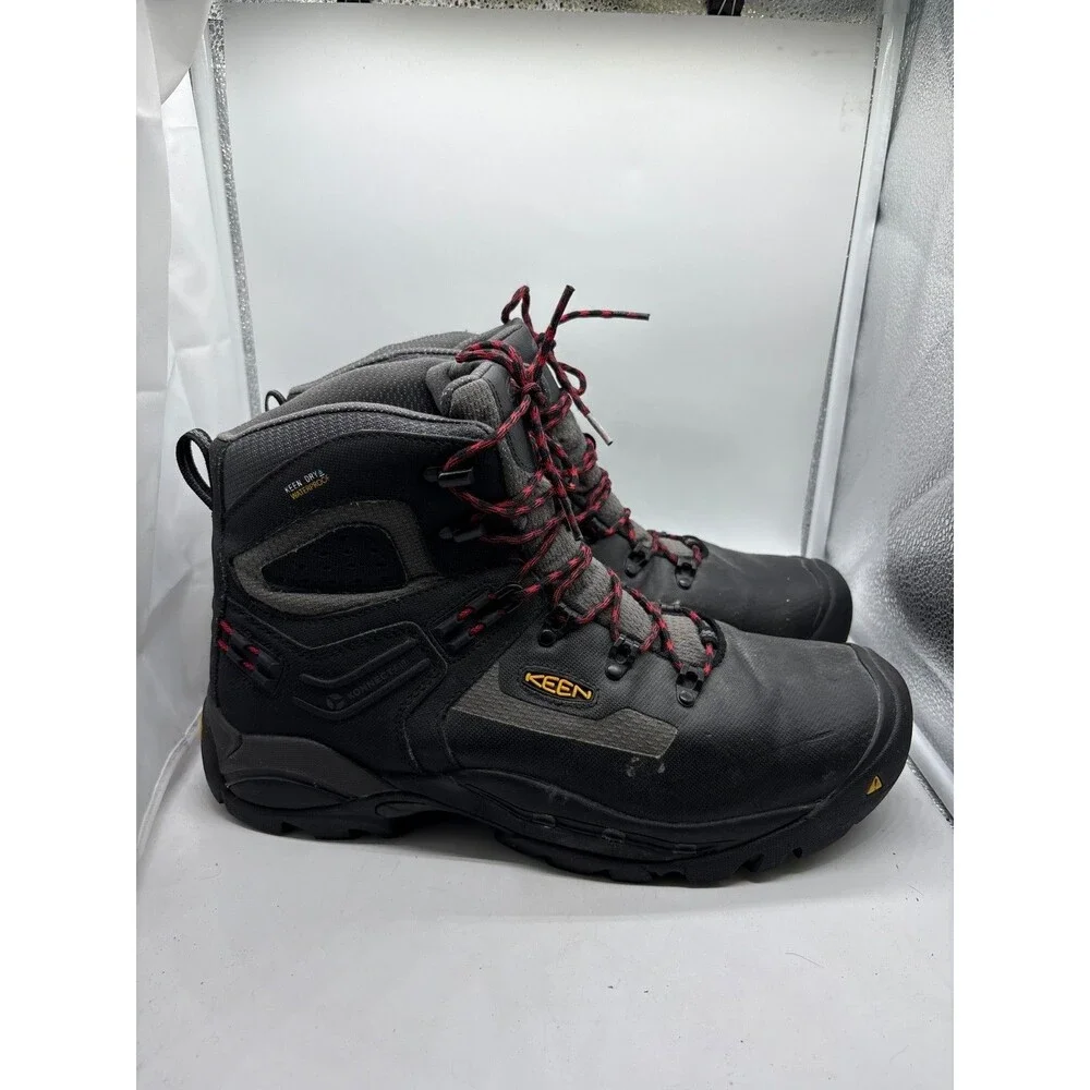 Keen Utility Mens 15 EE Wide Black KEEN.DRY Waterproof Work Hiking Boots EH Safe